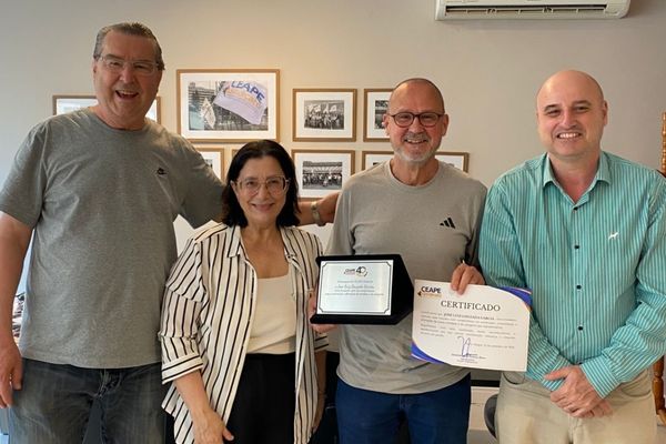 Mark Kuschick, Angela Dutra, José Luiz Louzada Garcia e Hildebrando Pereira